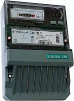 Счетчик электроэнергии 3Ф однотарифный Меркурий 230 АМ-03 5/7,5 Т1 D 230/400В ОУ картинка